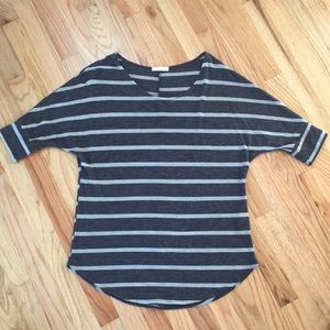 LUSH striped top size medium